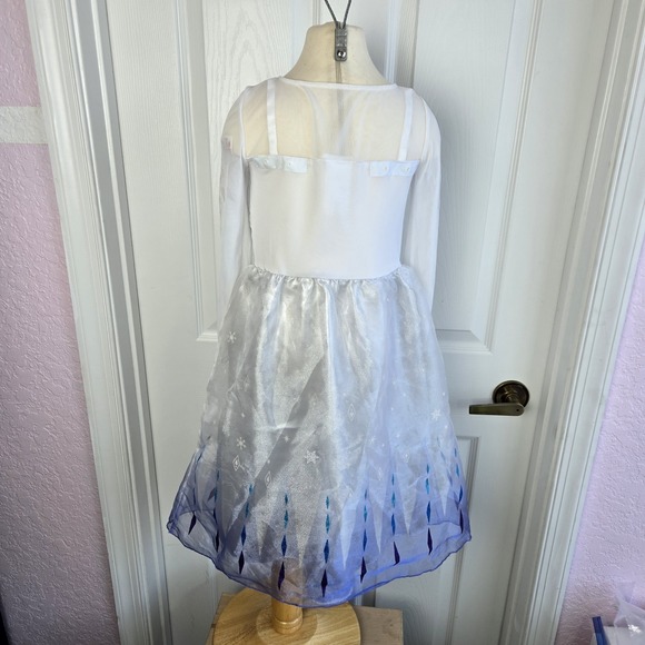 Disney Store Frozen II 2 Elsa Dress Costume‎ Girls Size 4 Princess Halloween - Picture 3 of 7